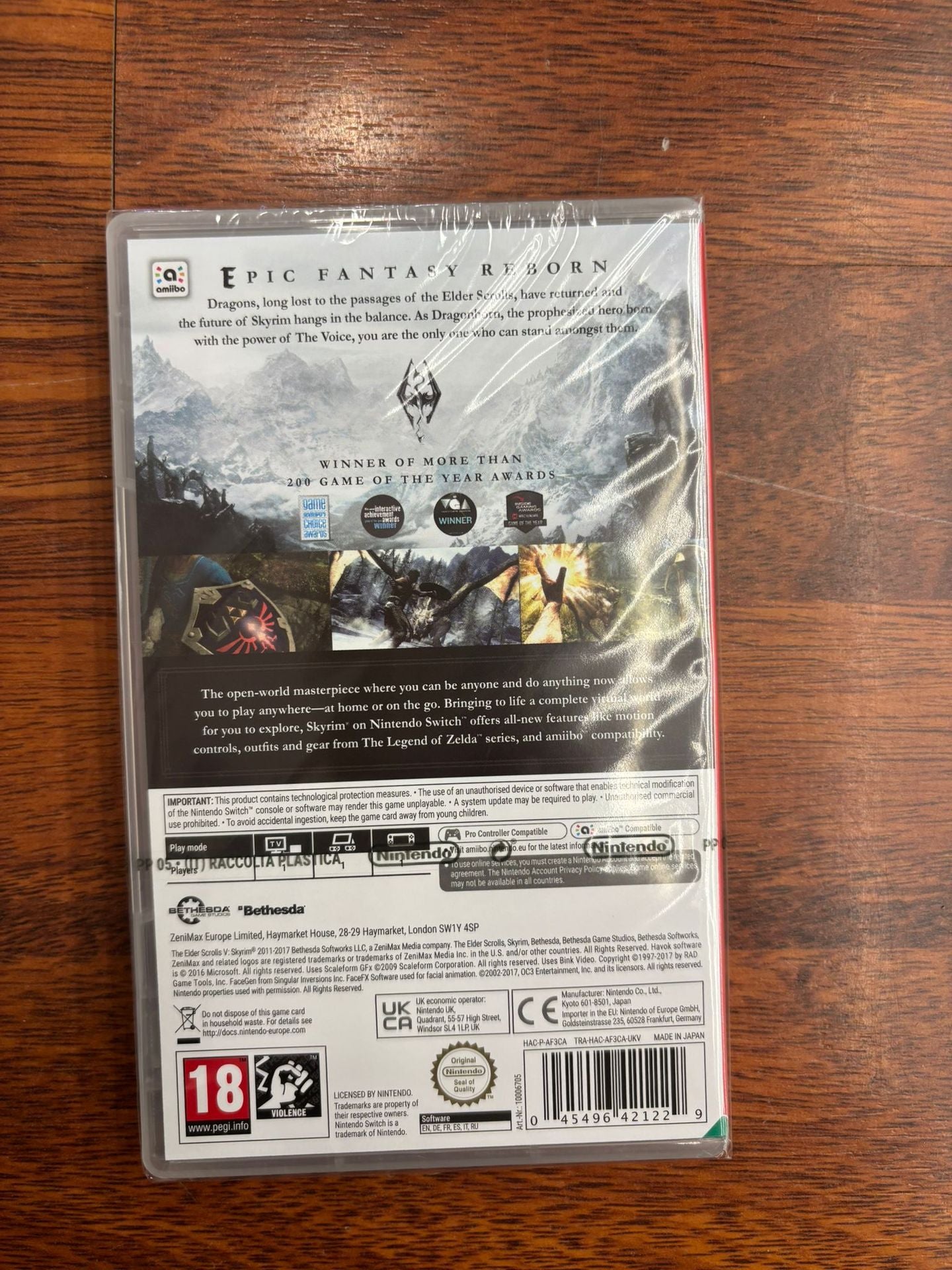 The Elder Scrolls V Skyrim Switch UK Usato The Elder Scrolls V Skyrim Switch UK Usato